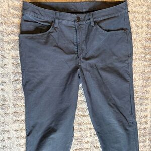 lululemon athletica Men's Slim Stretch Pants - Dark Navy